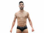 PACK 2 Cuecas Push Up Preto-Sangria